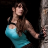 Aurlie en Lara Croft