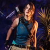 Aurlie en Lara Croft