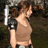 Ludivine en Lara Croft