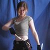 Sandrine en Lara Croft