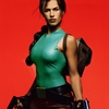 Rhona Mitra en Lara Croft