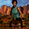 Rhona Mitra en Lara Croft