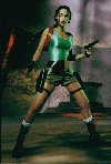 Vanessa Demouy en Lara Croft