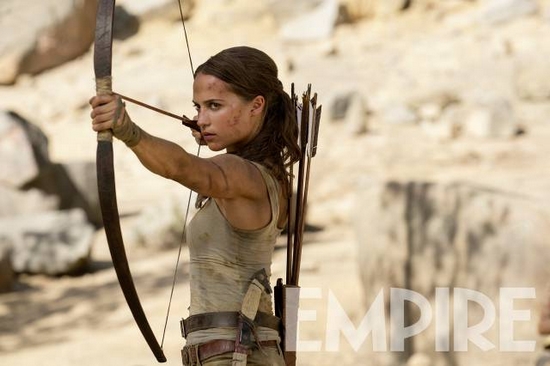 Alicia Vikander en Lara Croft