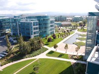 La vue depuis les bureaux