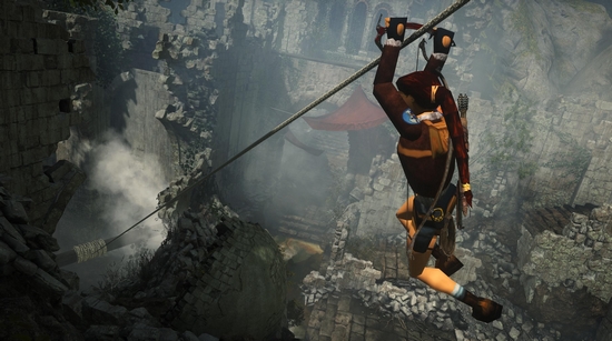 Rise of the Tomb Raider sur PS4