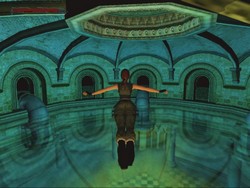 Lara plonge dans le Hall de Neptune
