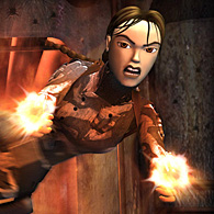 Lara Croft dans le sous-marin russe en 1998 (image promotionnelle de TR5)